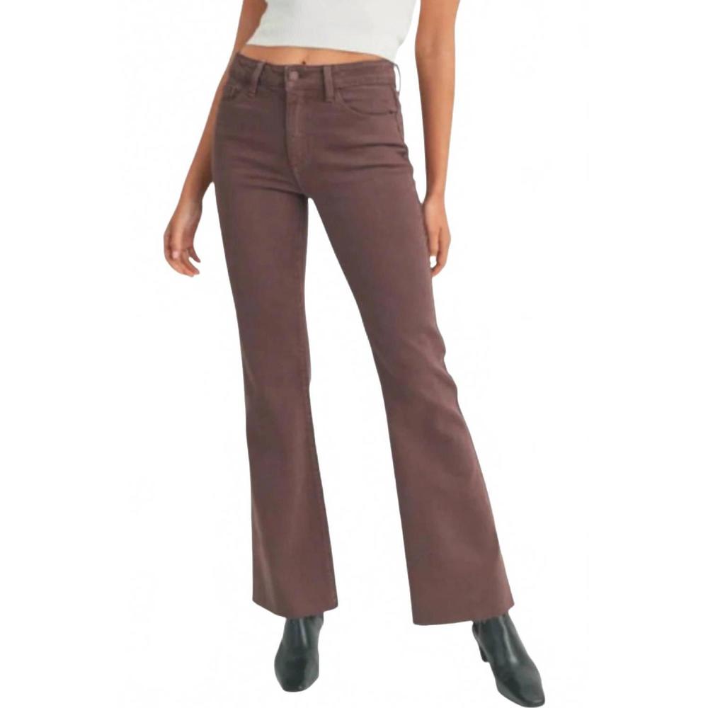 NEW JBD. bligh flare jeans in espresso